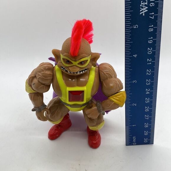 Vintage Stone Protectors Troll Chester the Wrestler Action Figure Cape 1992 - Picture 11 of 13